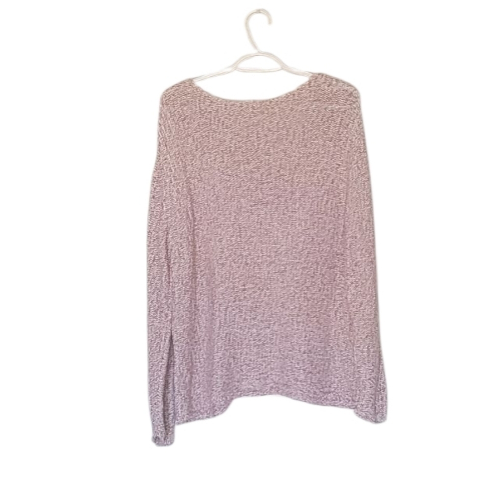 j. Jill Pink Heathered Long Sleeve Sweater Size XL - Picture 3 of 3